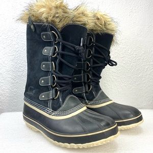 SOREL Joan Of Arctic Faux Fur Waterproof Snow Boot - Women’s 10